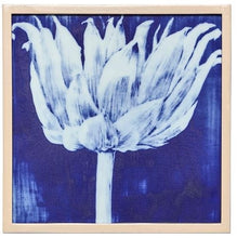 Load image into Gallery viewer, Cyanotype Botanicals Hand Painted Ceramic Wall Art
