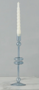 etuHOME Large Glass Candlestick Pair