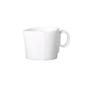 Vietri Lastra White Creamer - White