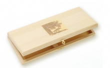 Load image into Gallery viewer, Claude Dozorme Berlingot Cheese Knife - Light Olive Green Handle
