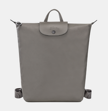 Load image into Gallery viewer, Longchamp Le Pliage Xtra Leather Backpack in Turtledove gray
