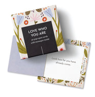 Love Who You Are ThoughtFulls Pop-Open Cards