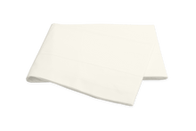 Load image into Gallery viewer, Luca Hemstitch Flat Sheet in Ivory
