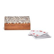 Micro Squares Covered Card Box