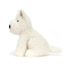 Load image into Gallery viewer, Jellycat Munro white Scottie Dog side shot
