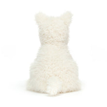 Load image into Gallery viewer, Jellycat Munro white Scottie Dog shot from the back
