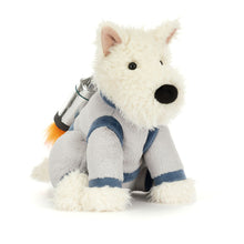 Load image into Gallery viewer, Jellycat Munro Scottie Dog Space Outfit
