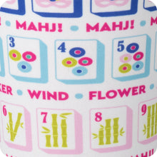 Load image into Gallery viewer,  Mahjong pattern with images of game pieces 
