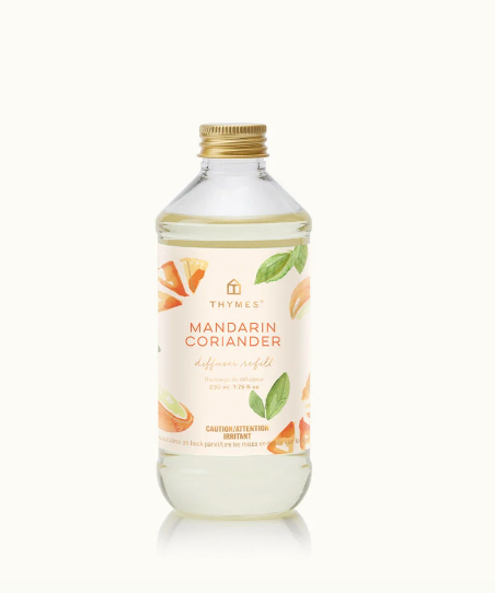 Thymes Mandarin Coriander Reed Diffuser Oil Refill