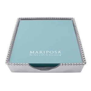 Mariposa Beaded Luncheon Napkin Box