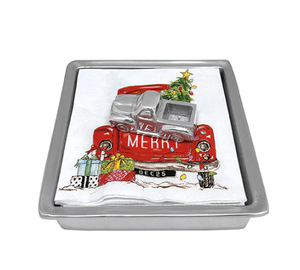 Mariposa Pickup Truck Signature Napkin Box Set