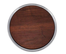 Load image into Gallery viewer, Mariposa Signature Round Cheese Board w/ Dark Wood Insert
