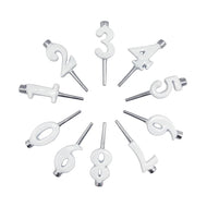 Mariposa Colorful Candle Number Holder Set