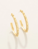 
Mercer House Skinny Hoop Earrings
