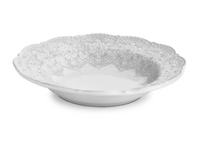 Load image into Gallery viewer, Merletto White Pasta/Soup Bowl - FINAL SALE
