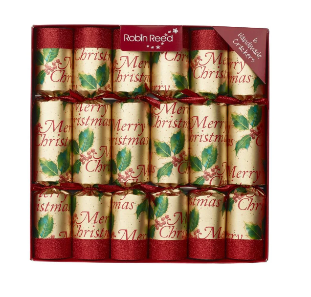 Merry Christmas Elegance Party Crackers