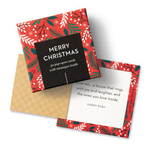 Load image into Gallery viewer, ThoughtFulls Pop-Open Cards - Merry Christmas
