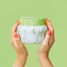 Load image into Gallery viewer, Honeydew Crush Modern Marble Jar Candle, 19oz
