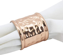 Load image into Gallery viewer, Moscow Mule Ribbed Napkin Ring - Copper Set of 2
