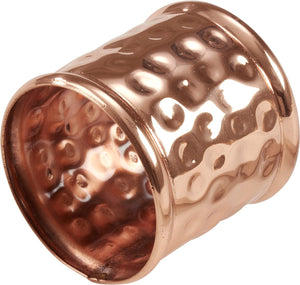 Moscow Mule Ribbed Napkin Ring - Copper Set of 2