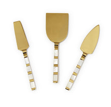 Load image into Gallery viewer, Mother of Pearl Cheese Knives - Set of 3
