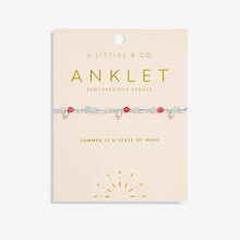 Load image into Gallery viewer, Multi Stone Anklet
