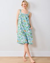 Load image into Gallery viewer, Must Love Cats - Back To Bed Night Gown - Cornflow
