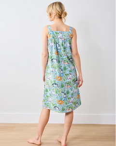 Must Love Cats - Back To Bed Night Gown - Cornflow