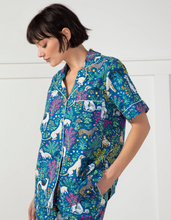 Load image into Gallery viewer, Must Love Dogs - PJ Short Set - Indigo
