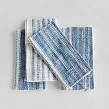 Load image into Gallery viewer, Brenna Napkins blue and white
