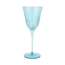 Load image into Gallery viewer, Vietri Natalia Teal Wine Glass

