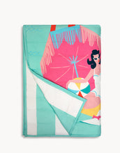 Load image into Gallery viewer, Spartina 449 Greetings From Quilted Throw Florida
