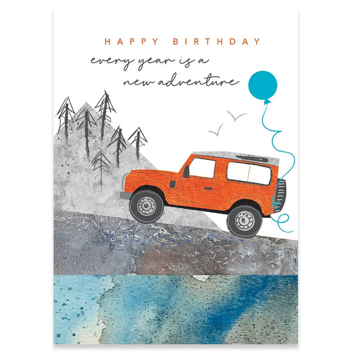 Off Road Birthday Card