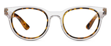 Load image into Gallery viewer, Olympia Reading Glasses - Clear/Tokyo Tortoise
