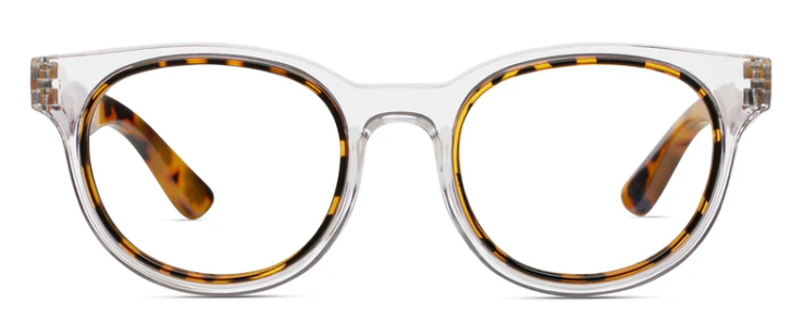 Olympia Reading Glasses - Clear/Tokyo Tortoise