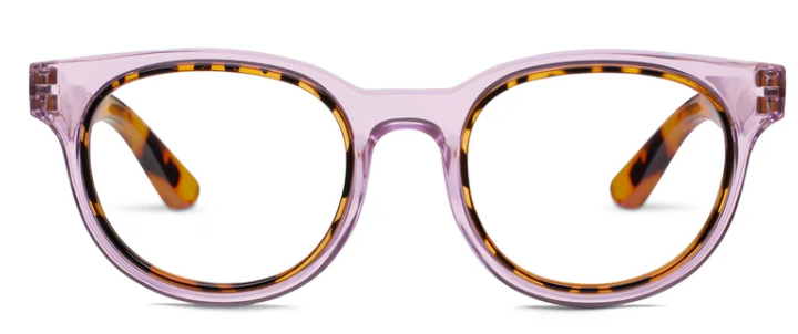 Olympia Reading Glasses - Purple/Tokyo Tortoise