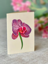 Load image into Gallery viewer, Orchid Oasis Pop-Up Greeting Card
