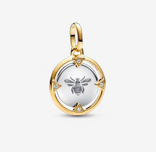 Load image into Gallery viewer, PANDORA Bee Medallion Charm
