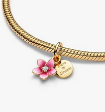 Load image into Gallery viewer, PANDORA Disney Moana Flower Dangle Charm
