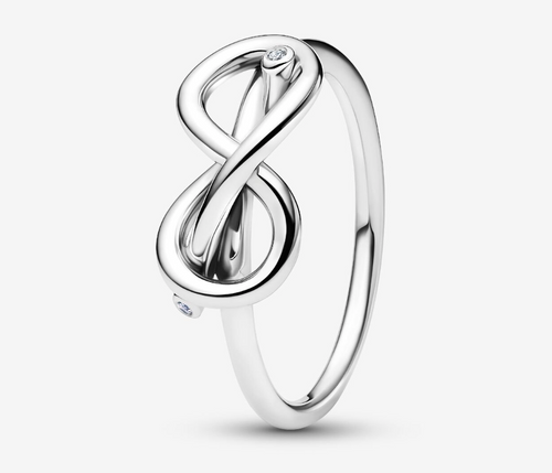 PANDORA Infinity Knot Ring - Silver