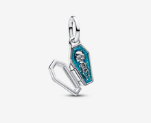 Load image into Gallery viewer, PANDORA Openable Glow-in-the-dark Coffin Charm
