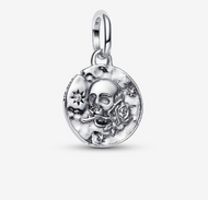 PANDORA Skull Medallion Charm