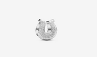 PANDORA Textured Horseshoe Mini Charm