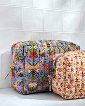 Load image into Gallery viewer, two quilted fabric bags 
