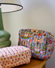 Load image into Gallery viewer, two quilted fabric bags 
