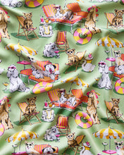 Load image into Gallery viewer, Printfresh Palm Royale Pooches Wildest Dreams Pajama Set
