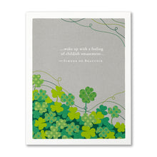 Load image into Gallery viewer, Wake Up With A Feeling Birthday Card
