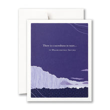 Load image into Gallery viewer, There Is A Sacredness In Tears Sympathy Card

