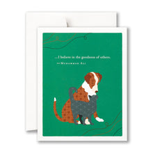 Load image into Gallery viewer, I Believe in the Goodness of Others Thank You Card
