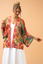 Load image into Gallery viewer, Birds and Blooms Kimono Jacket - Sage

